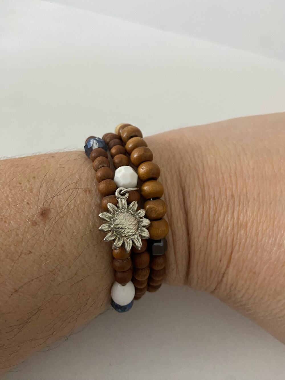 sunflower bracelet